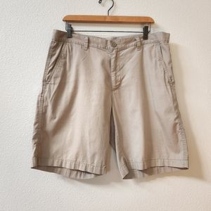 COLUMBIA Men's Cotton Khaki Shorts Size 36